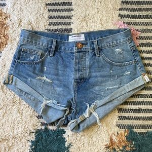 One by One Teaspoon X Bandits Shorts